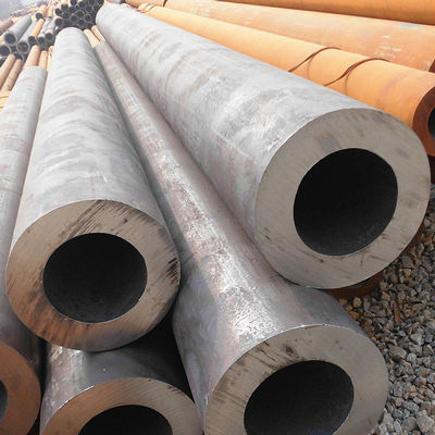 Bụi thép carbon không may API 5l / ASTM A53 / ASTM 252 / API 5CT Sơn đen