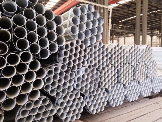 6m 12m Hot Dip Galvanized Scaffolding Tube kẽm 40-600g/m2
