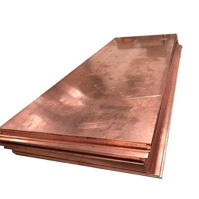 99.9% Độ tinh khiết 20 Gauge đồng Bảng kim loại 0.1mm đến 200mm