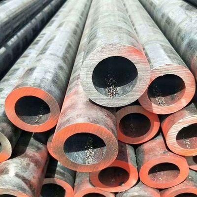 Q235 Q345 lớp ống thép cacbon galvanized liền mạch với sơn đen galvanized