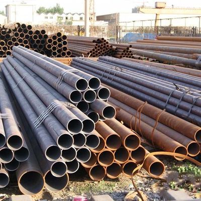 Không may cán nóng Q235/Q355 S235/S355 Ss400 ống thép cacbon Ống sơn màu đen sơn tường 1,65mm đến 25mm